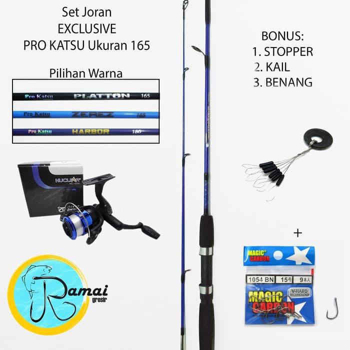 ORIGINAL!!! Set Joran Sambung Dua Pro Katsu - ymTN89