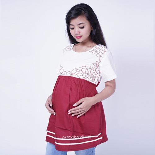 Mama Hamil Baju Hamil Lengan Pendek Jasmine Blouse / Baju Hamil Murah / Baju Hamil Untuk Kerja / Baju Hamil Muslim / Baju Hamil Seksi Baju Hamil Gamis / Baju Hamil Kerja Modis / Baju Hamil batik / Baju Hamil Menyusui