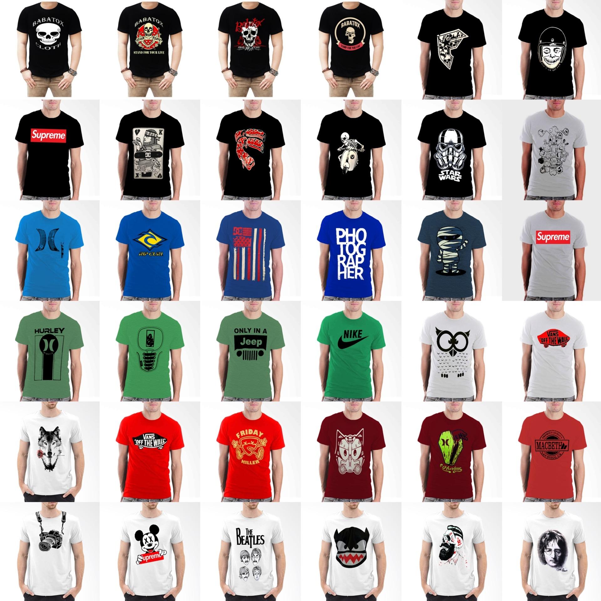Grosir Kaos distro murah babatox