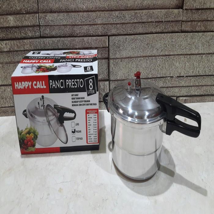 KF - Panci Presto Happy Call 8 Liter / Panci Presto 8L Aluminium / Pphc8L vt - Multicolor
