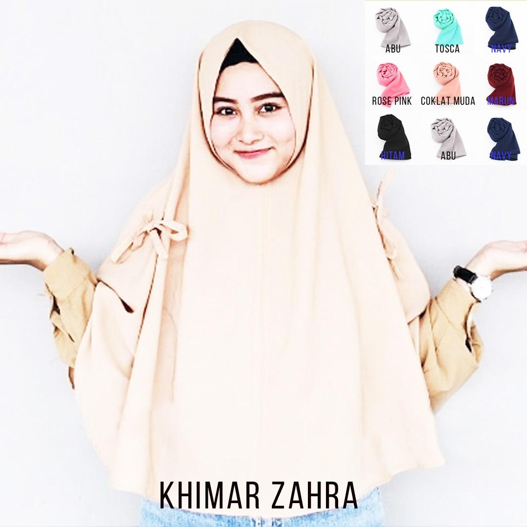LoveMe Hijab Instan Jilbab Kerudung Khimar Pita Samping - Jilbab Instan - Kerudung Hijab Khimar Instan
