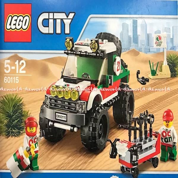Lego City 60115 Jeep Wrangler Mobil Jeep Ban Besar Mobil Brick ORI