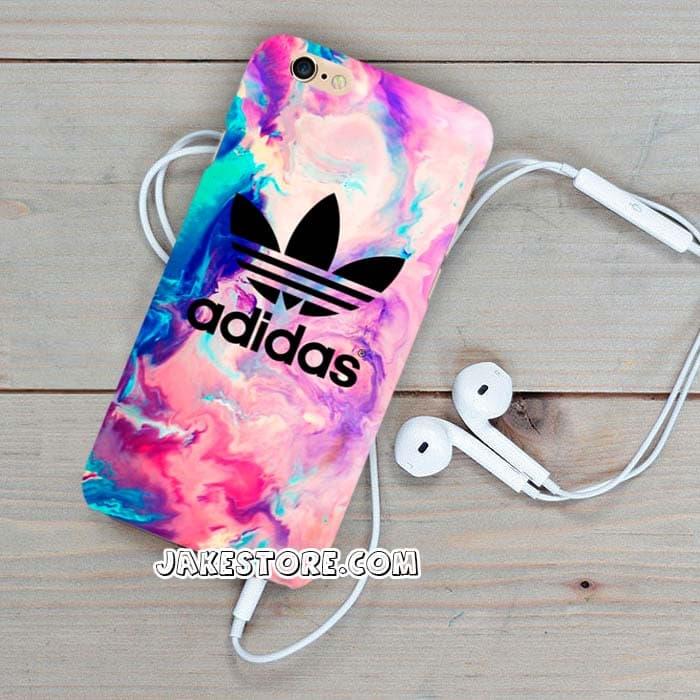 HARGA PROMO!!! Adidas Marble Colorfull iPhone Case 7 7+ Plus casing cover hardcase - l5U6u9