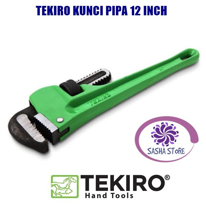 SS Tekiro Kunci Pipa 12 inch / Tekiro Pipe Wrench 12 inch- Original Tekiro Made in Japan