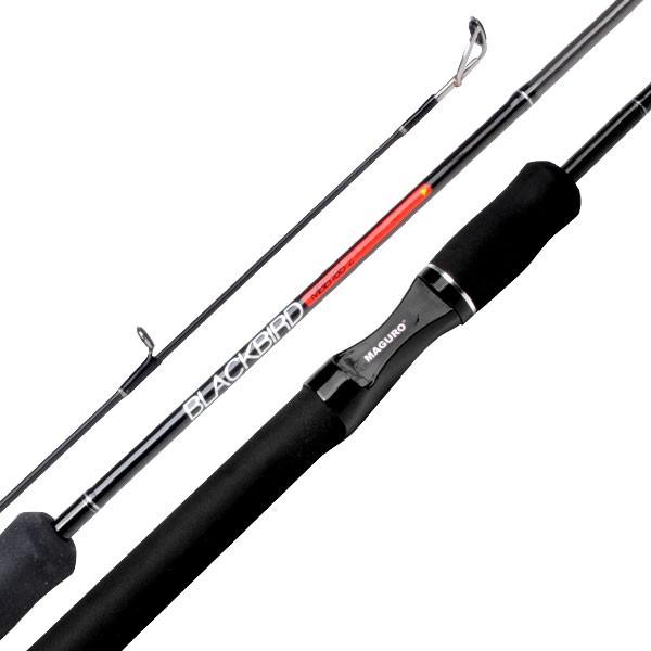 Joran Pancing Maguro Black Bird 135cm - Fuji Guide 4-12lb