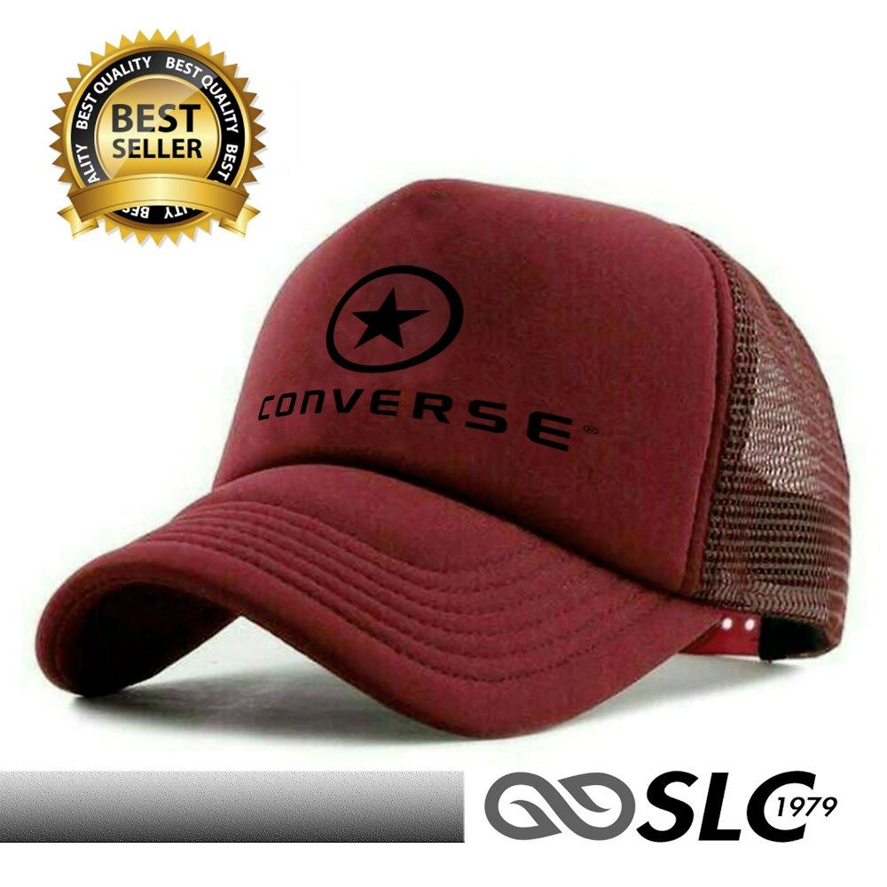 TOPI JARING TRUCKER CONVERSE MAROON LR5 - SLC di lapak SISSY LENSA CLOTH jodysuseno