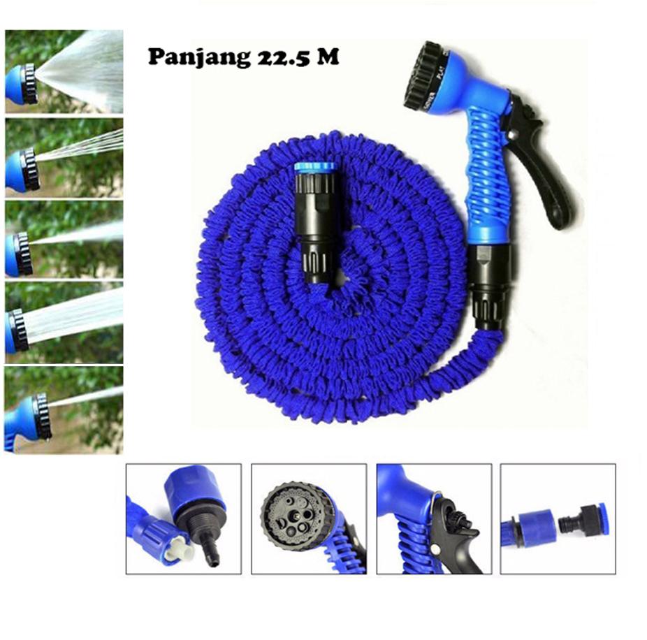Selang Air Magic Hose Panjang 22.5 M Selang Air Ajaib Original Anti Kusut