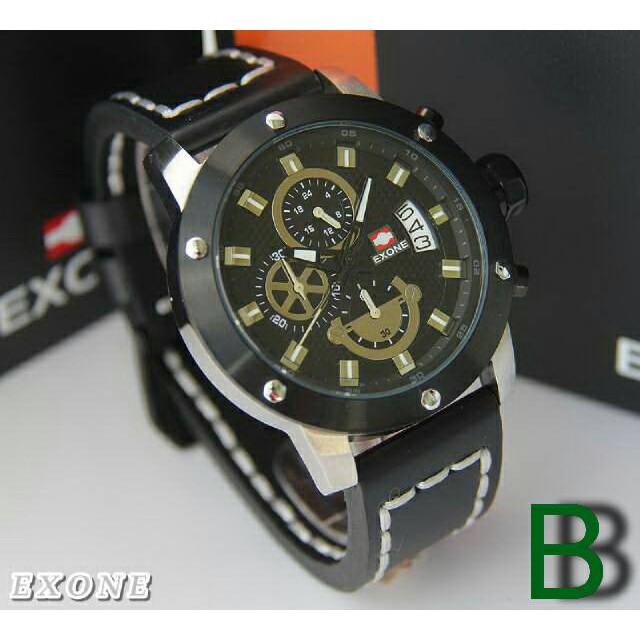 Jam Tangan Pria Merk Exone Original Type : 6622 Baterai