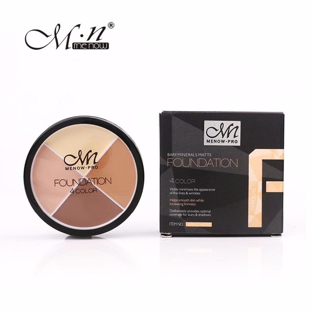 MN MeNow Pro 4 Color Foundation Concealer For Shading Contouring MN MeNow Pro 4 Color Foundation Concealer For Shading Contouring