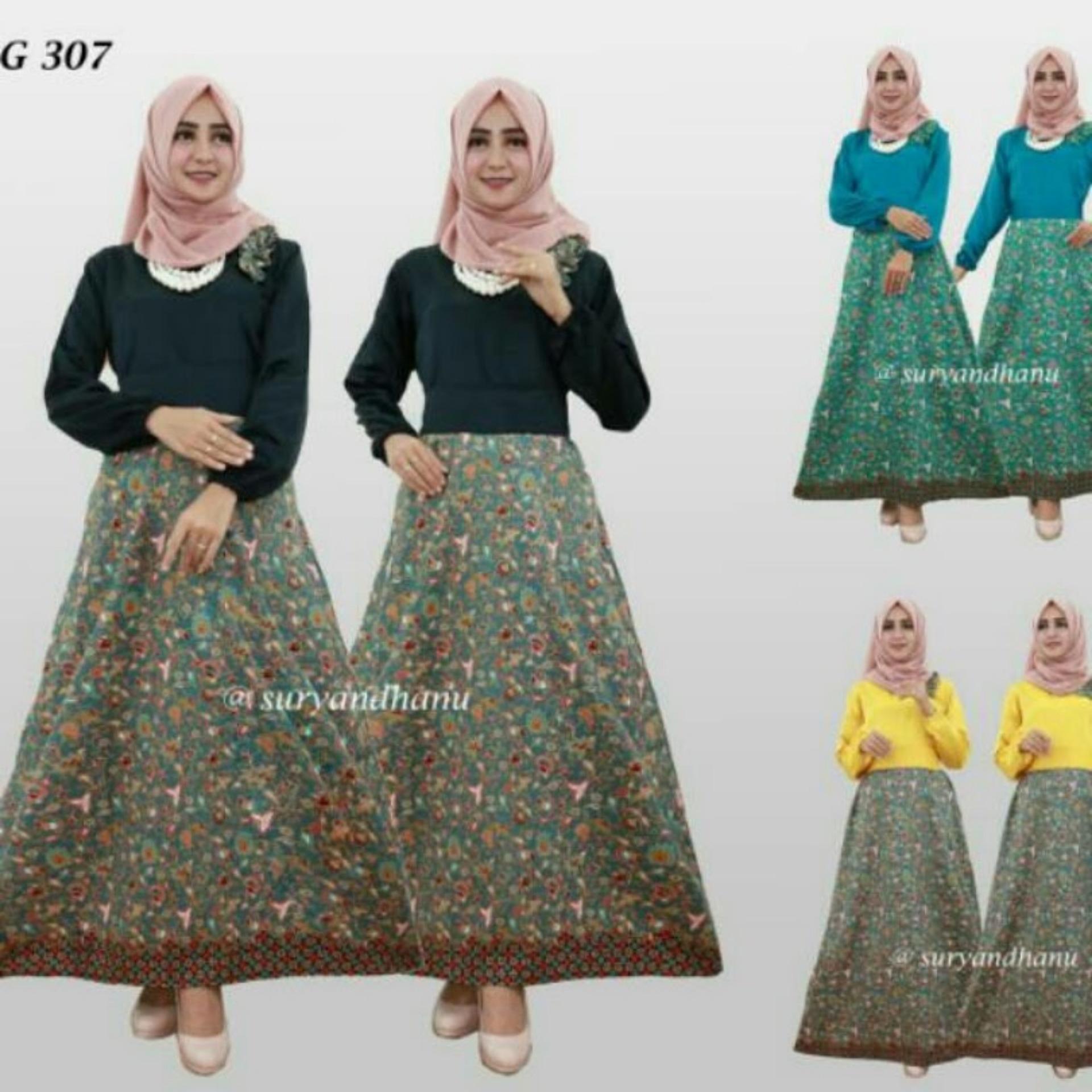 Ancool Mall- Setelan Kebaya Atasan dan Bawahan / Kebaya Modern / Baju Murah / Batik Wanita / Baju Wanita / Batik / Kutu Baru / Baju Batik / Murah; Motif dan Warna Real Photo #Ukuran S, M, L dan XL