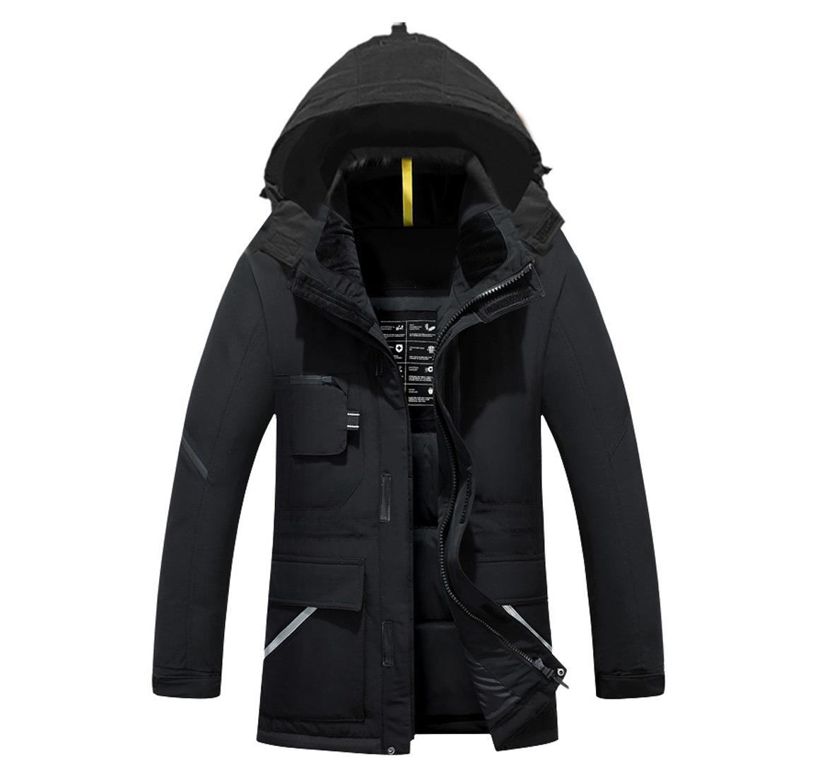 Jaket Flores Gunung Parka Hitam Tersedia 3 Warna Jaket Musim Dingin Traveling Bahan Cotton Hoodie Bisa Di Lepas Jaket Dabel 3 Lapis . DISKON