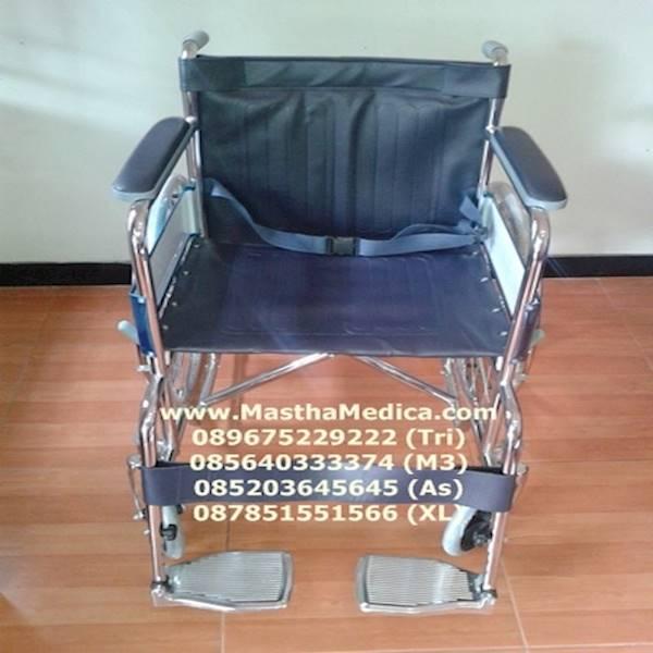 Kursi Roda Standar Rumah Sakit Kuat Murah + Rem Roda Di Surabaya .