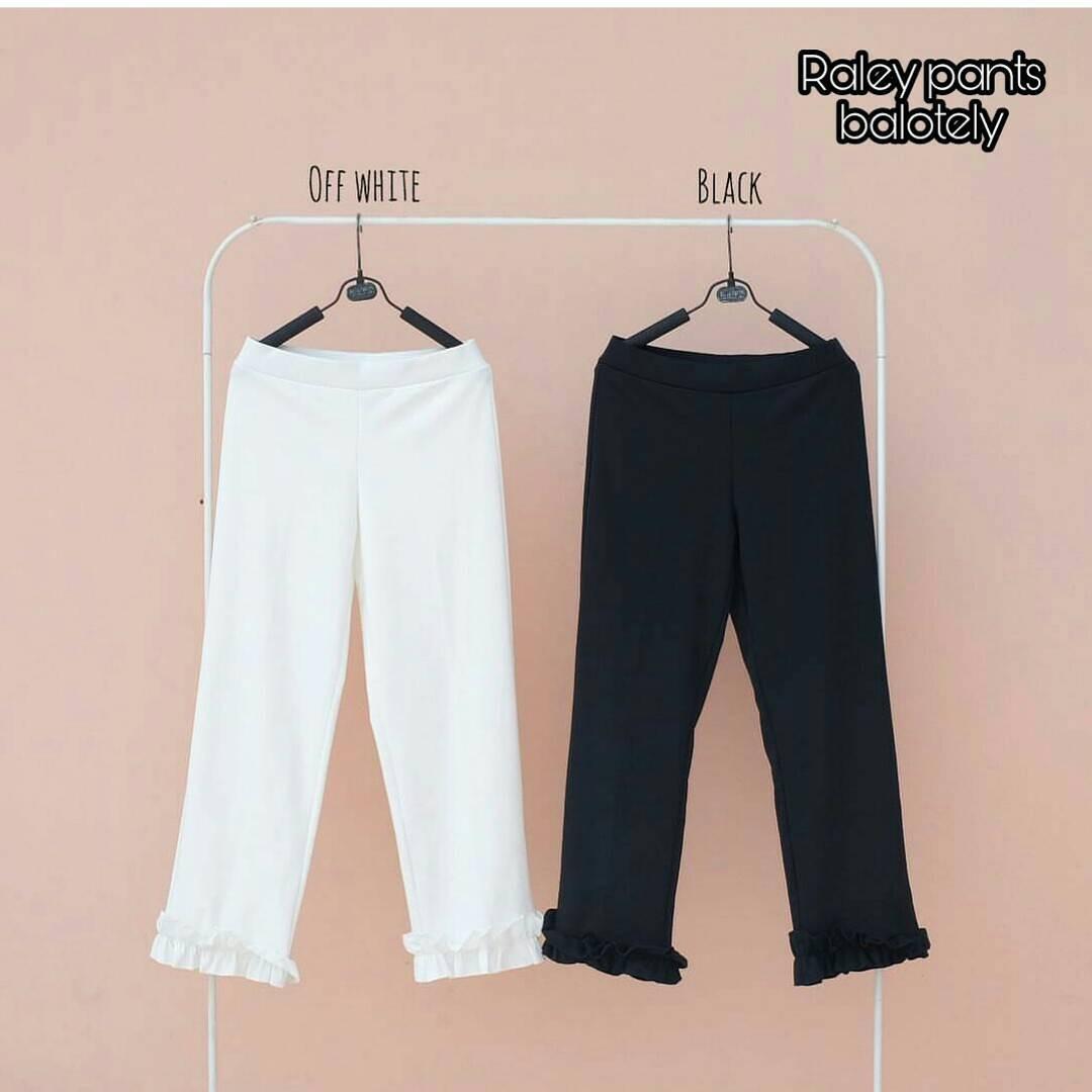 OEM Baju Original Raley Pants Balotely Celana Panjang Cewek Kulot Wanita Muslim Joger Muslimah Murah Simple Trend 2018