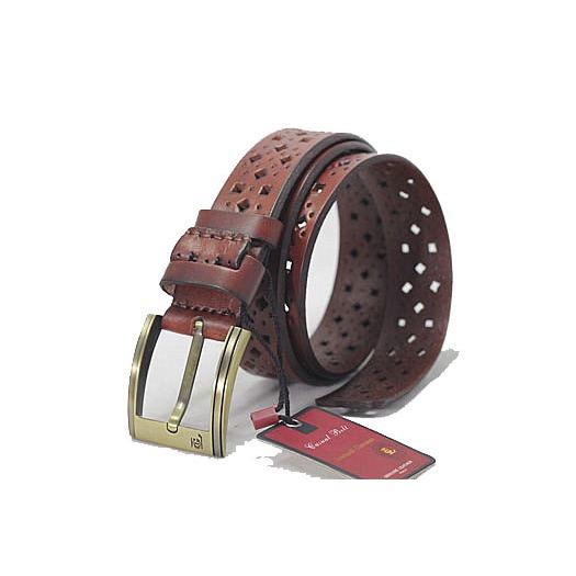Lombardi Giovani Belt - Ikat Pinggang Kulit Pria Original - Aciak-013 Cokelat