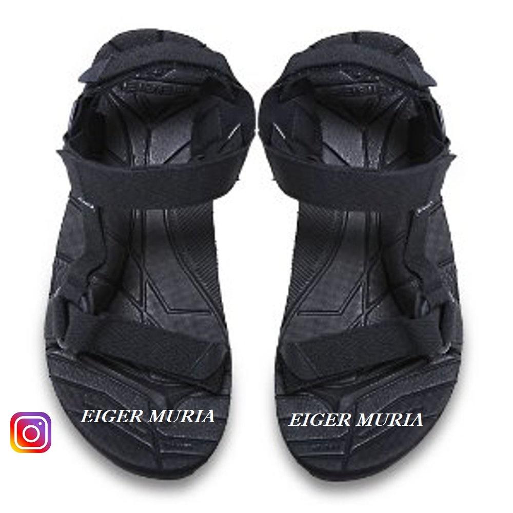 SANDAL GUNUNG EIGER HITAM / SANDAL PENDAKI GUNUNG EIGER HITAM