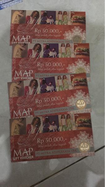 Promo Voucher MAP 50 ribu original