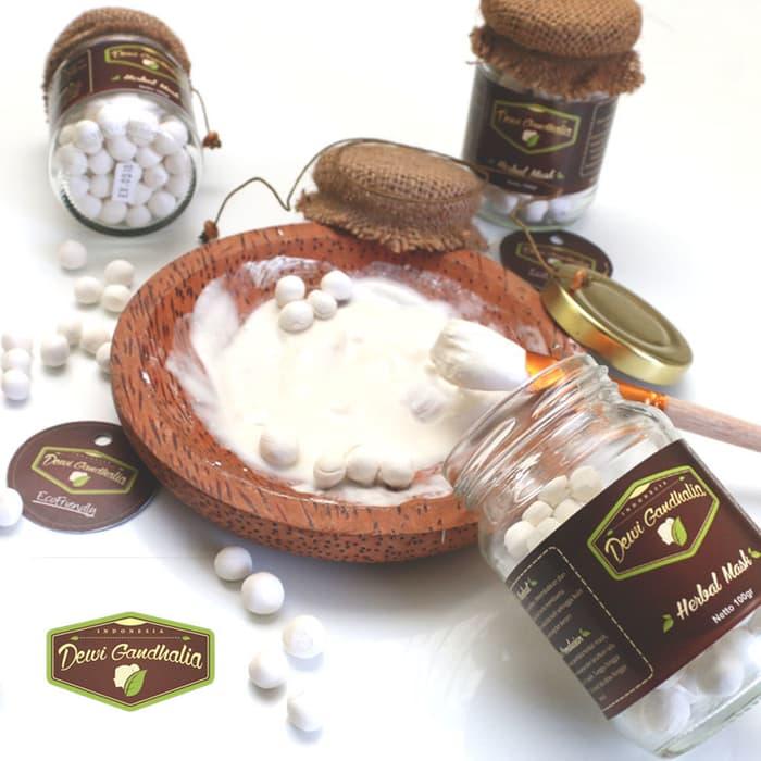 Masker Wajah Organik Dewi Gandhalia / Masker Wajah / Kecantikan / Masker Kecantikan / Masker Wajah / Perawatan wajah / Masker Komedo / Masker Wajah original