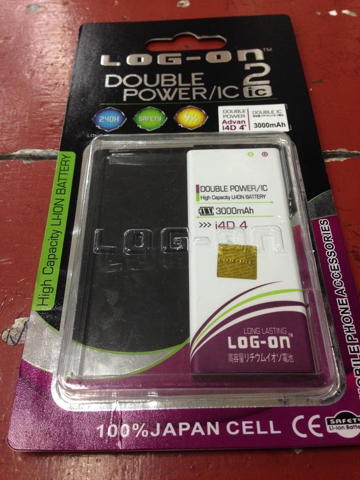 Baterai Advan I4D BP-40CT 4Inch 3000Mah Double Power Log On