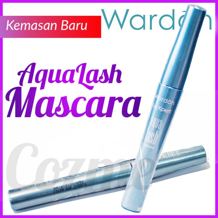 Maskara Wardah EyeXpert Aqua Lash Mascara Hitam Waterproof Anti Air KEMASAN BARU