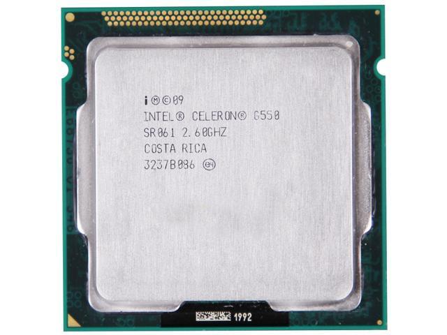 Processor Intel Celeron Dual core G550 Tray