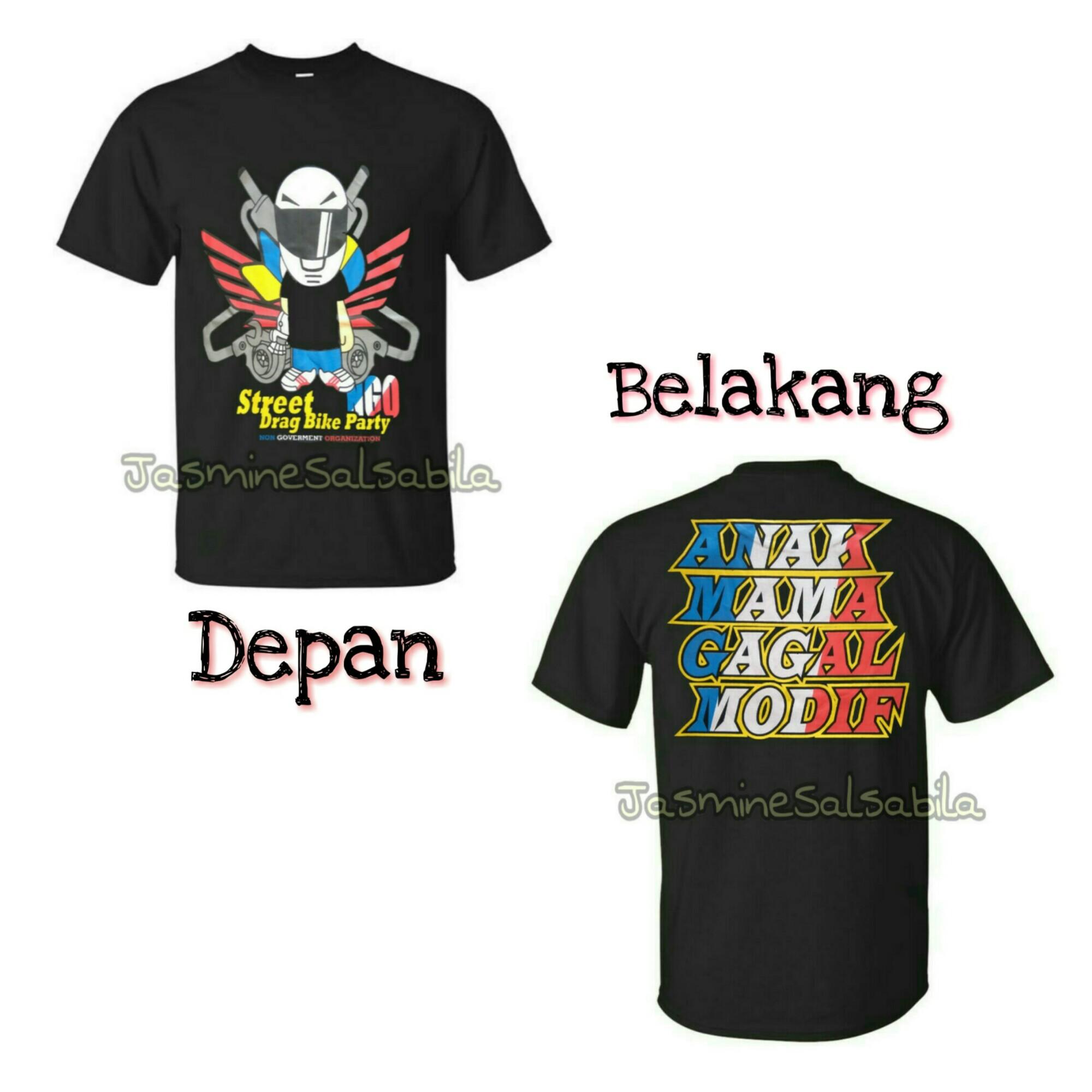 JasmineSalsabila - T-shirt / baju / kaos racing motor balap drag thailook - HELM