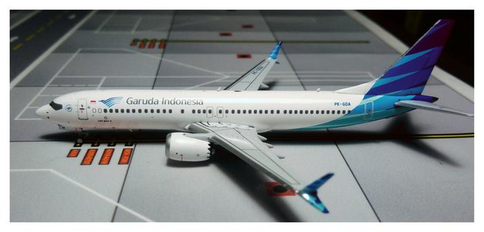 Hadiah terpopuler Diecast Pesawat B737 Max Garuda Indonesia by Panda 1:400