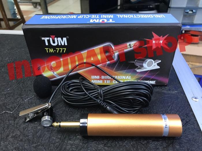New Mic Clip On Condensor TUM TM 777 Mic Jepit