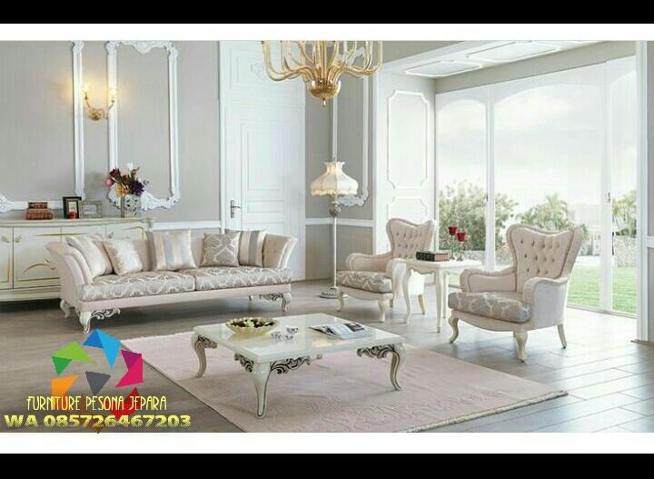 Sofa tamu set meja, Kursi sofa. PESONA JEPARA 145