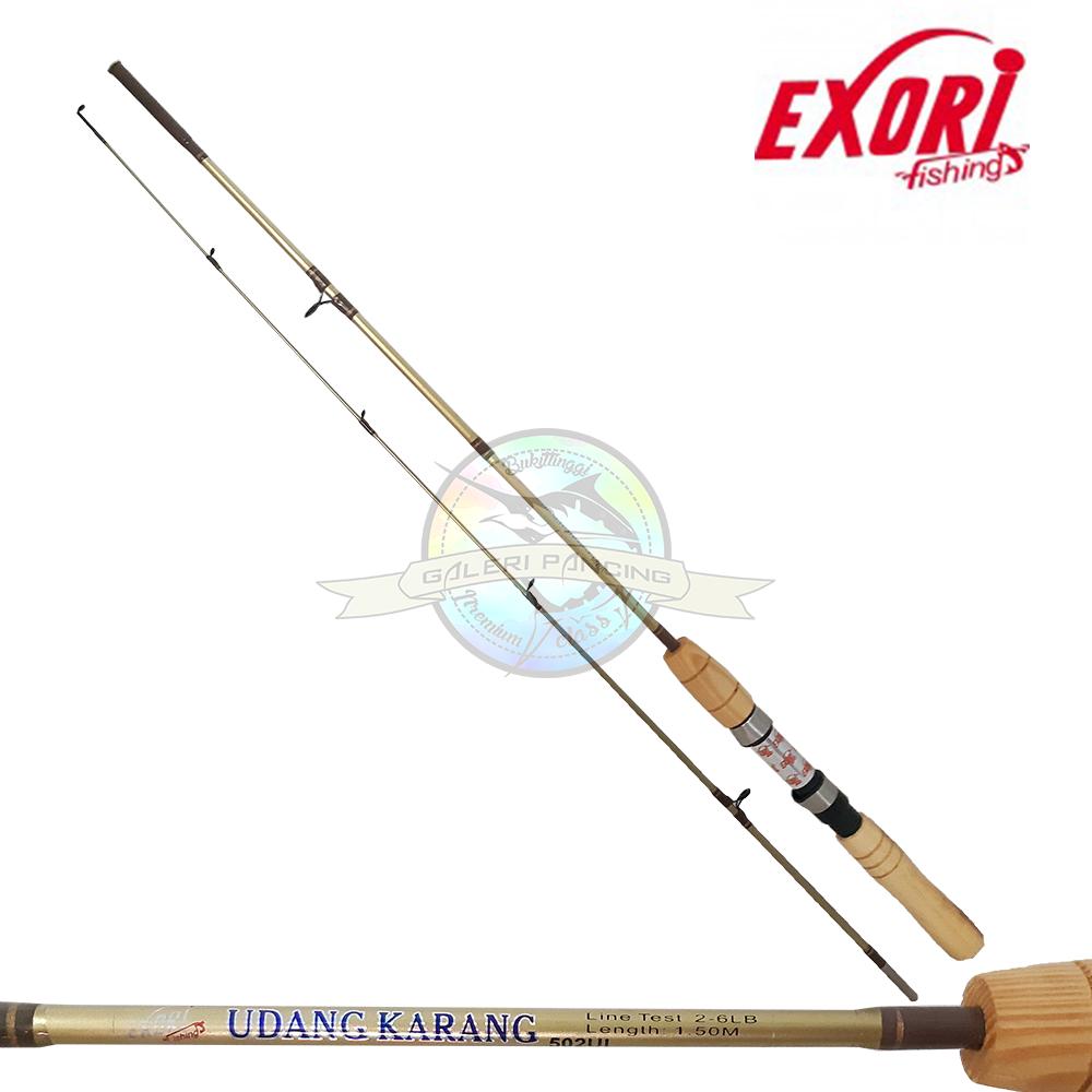 Joran Pancing Exori Udang Karang 462UL 135cm 2-6lb Fiber Solid