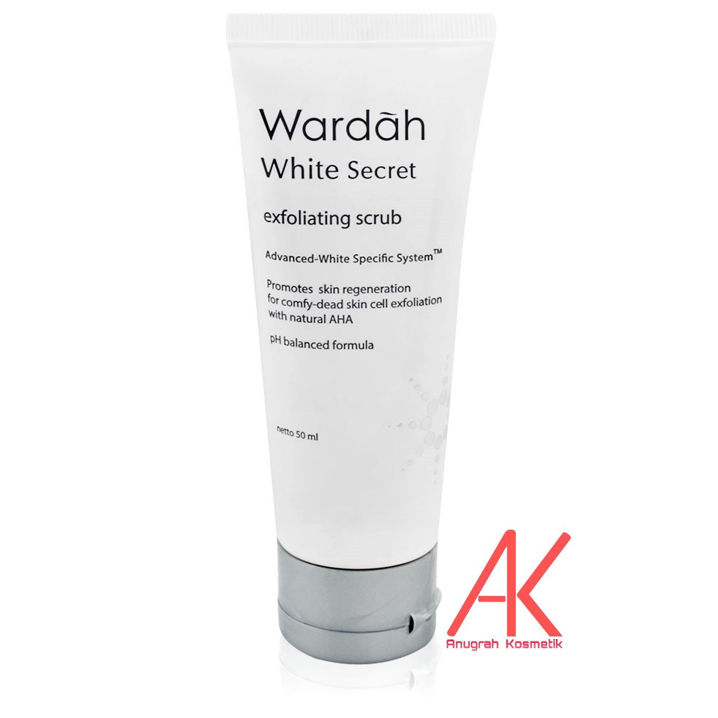 White Secret Exfoliating Scrub 50ml By Anugerah Costmetic.