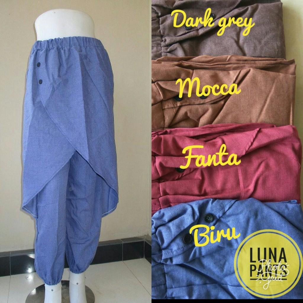 Limited! Celana Luna Supernova Polos/ Minimal Order 3Pcs/Celana Masa Kini/Termurah Dan Terbaru/ Paling Trendy Kode bangsa-GGT102