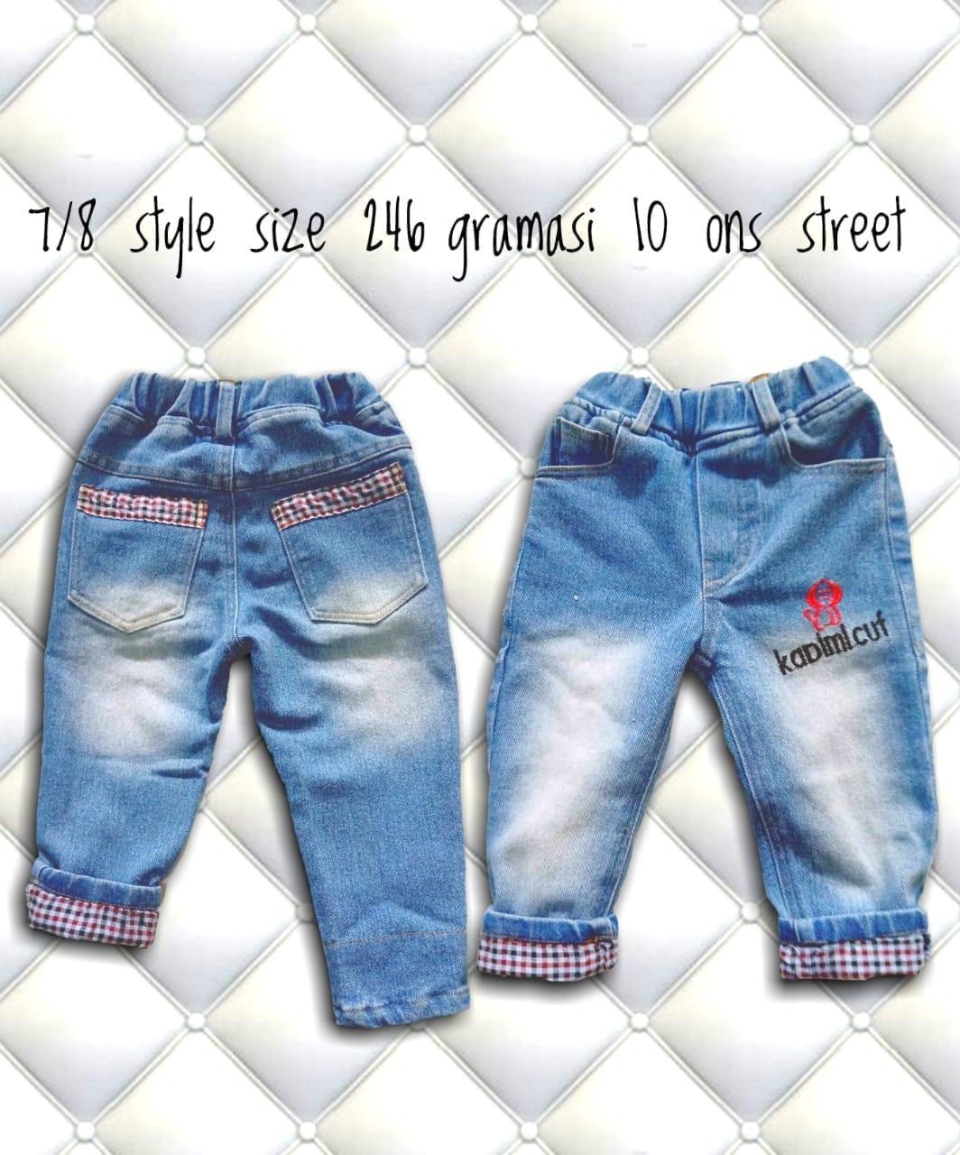 MAROCK - Celana Jeans Joger Anak Ripped Panjang Sobek