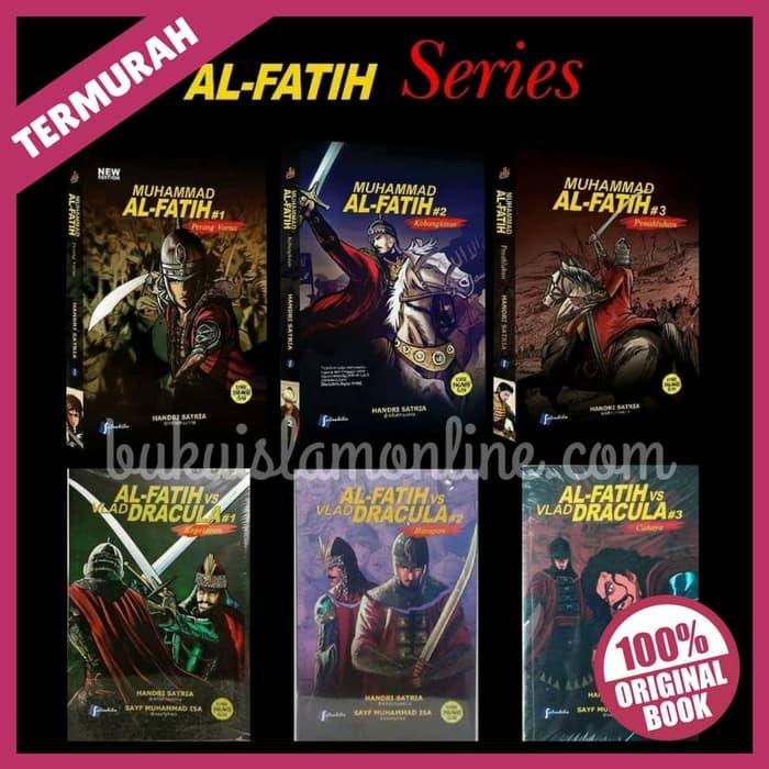 Original Paket Komik Al Fatih Vs Vlad Dracula Jilid 1 - 3 Dan Komik Muhammad Al Fatih 1-3 Isi 6 Buku