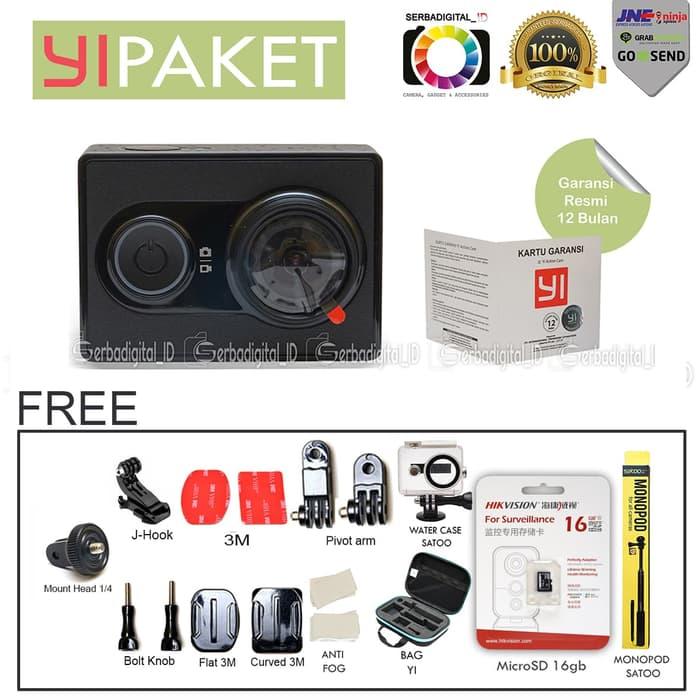 Xiaomi YI Paket Serba Murah Versi Internasioanl/Garansi Resmi Terlaris di Lazada