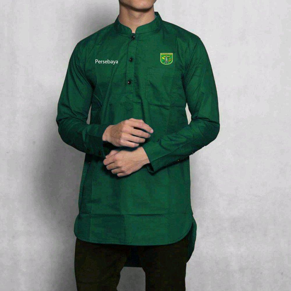 Baju Muslim Kemeja Koko Kurta Bola Persebaya Surabaya di lapak Gudang SoccerID gudangsoccer