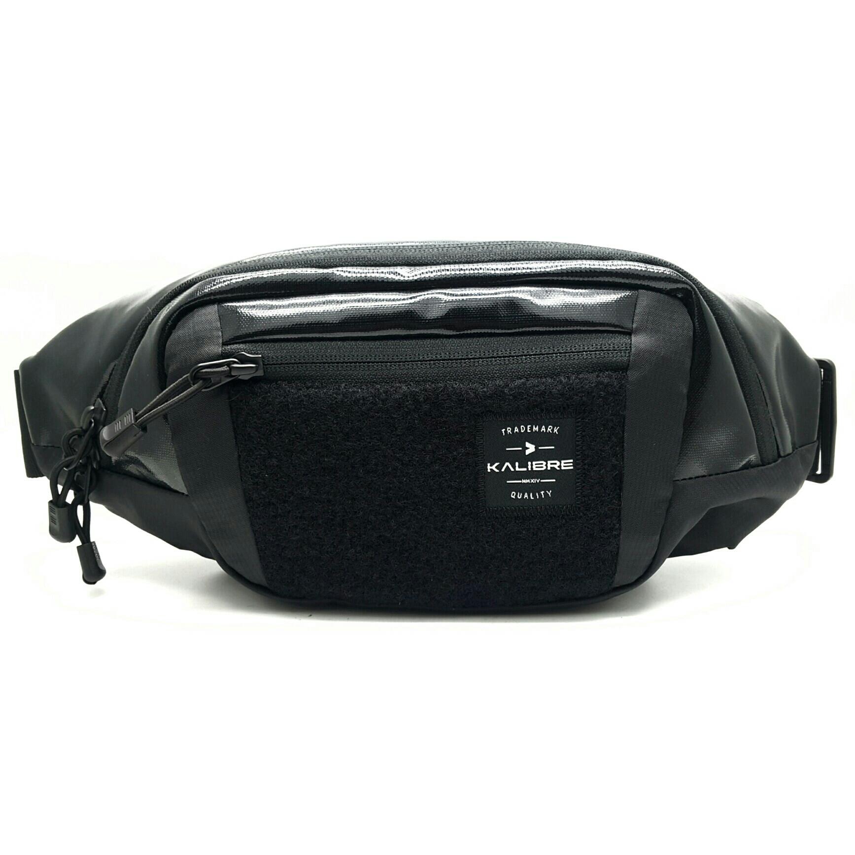 Jual Produk Tas Kalibre Terbaru Kalibre Waistbag Hitam Tas Pinggang Tas Selempang Fanny Pack Waist Pack
