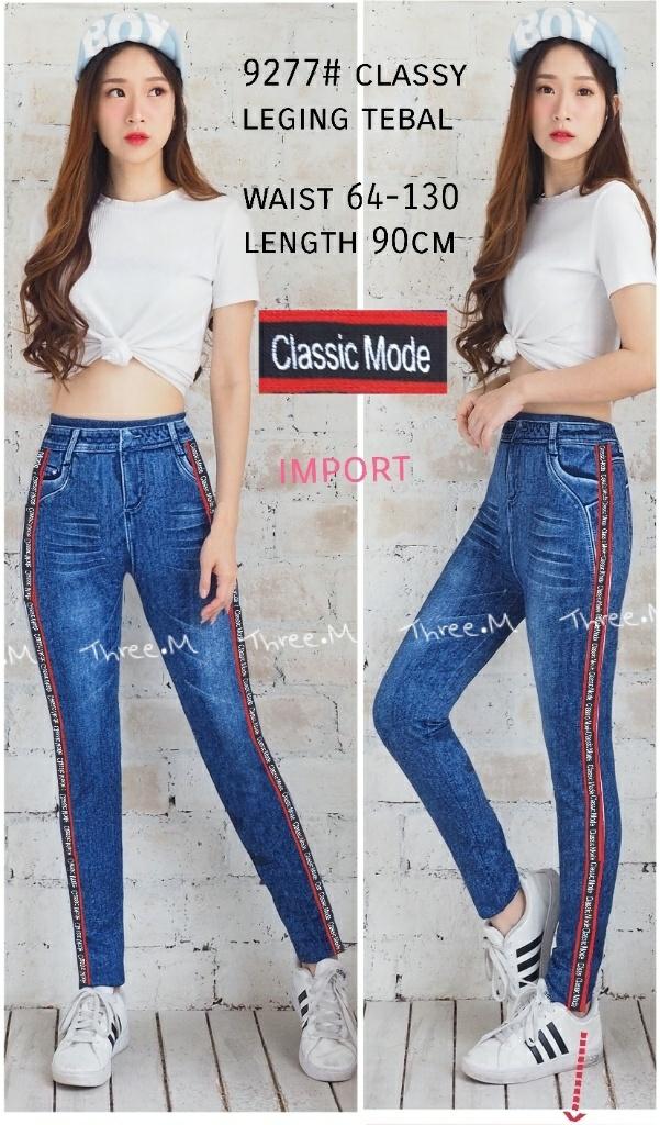 Novi.olshop LEGGING IMPORT MILES ( Motif Jeans ) / Celana legging Wanita / LEGING BLUDRU + LIST Celana List Wanita/ Celana Fashion Wanita/ celana wanita/celana legigng wanita / CELANA JEGGING LIST IMPORT ASLI BAHAN PREMIUM / Celana Panjang / Legging Jeans