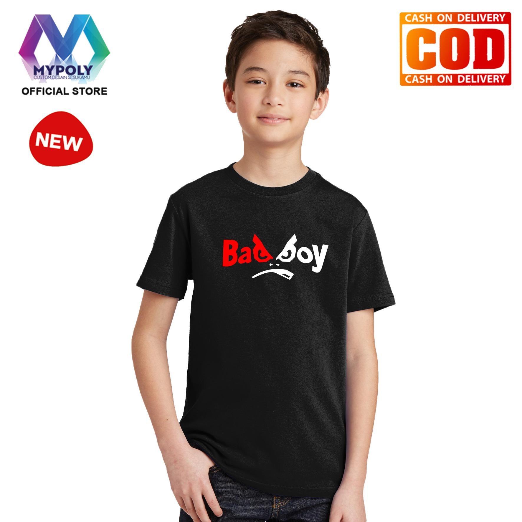 Kaos Premium Mypoly Anak Pria laki-laki AP / Baju Couple Family Keluarga / Tshirt distro / Fashion atasan / Kaos Anime / Kaos Animasi / Kaos Super Hero / Kaos Kartun / Kaos Cartoon / Kaos Lucu / Kaos Gambar Karakter / Kaos Anak BadBoy