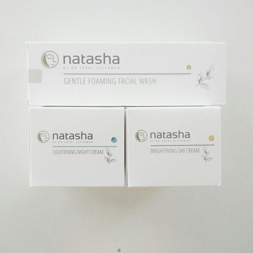 Paket Natasha for Face (Face Wash, Nigh & Day Cream)