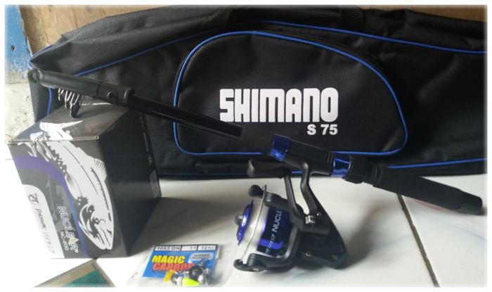 HARGA SPESIAL!!! 1 Set Alat Pancing Pemula JAPAN QUALITY - LaFt6o