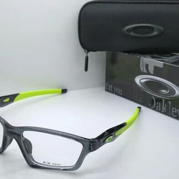 DISKON Frame Kacamata Oakley Sport Crosslink Sweep Smoke Grey TERMURAH