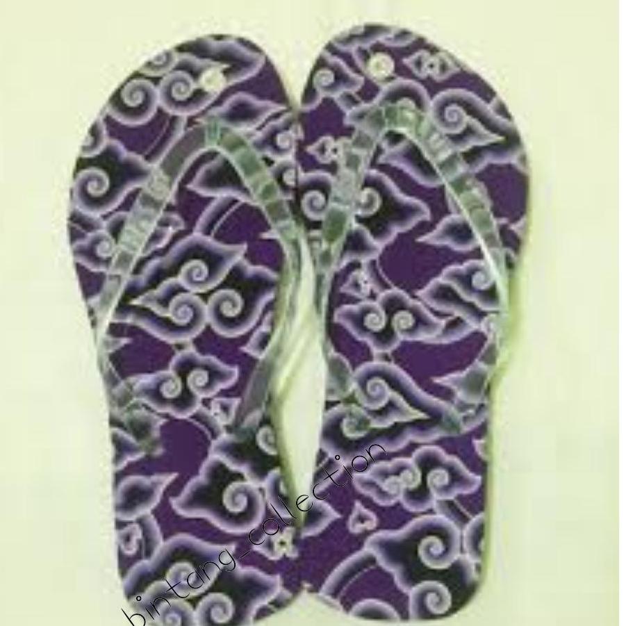 Sandal Batik Mega Mendung Cirebon