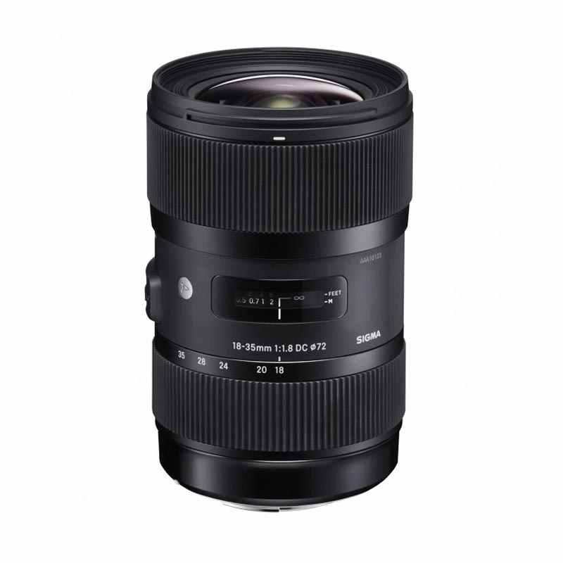 Sigma For Nikon 18-35mm f/1.8 DC HSM ART - Hitam