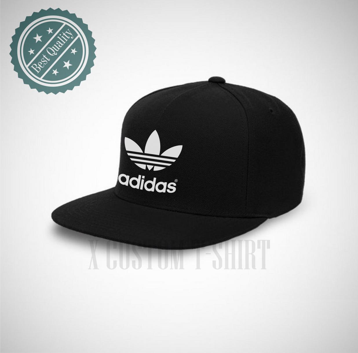 Topi Snapback / Topi Pria / Topi Adidas Hitam primium