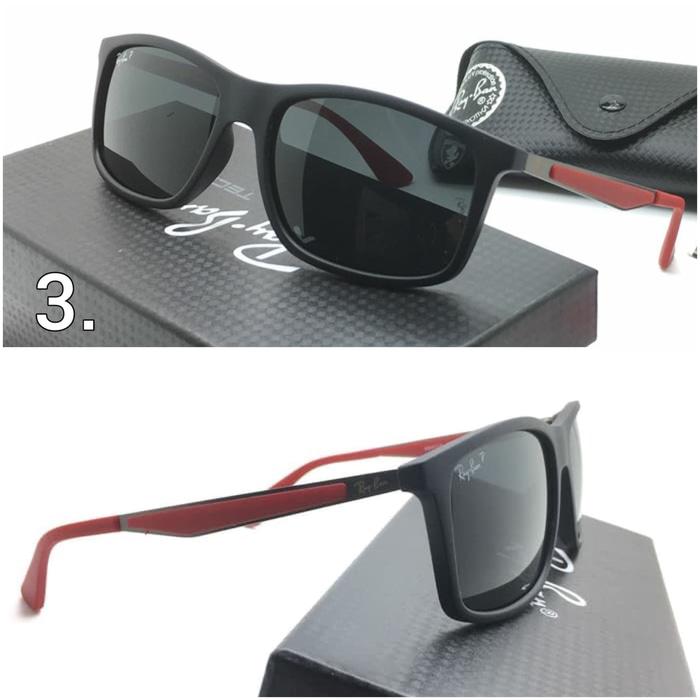 Kacamata Rybn Schuderia Polaroid Polarized Pria Wanita