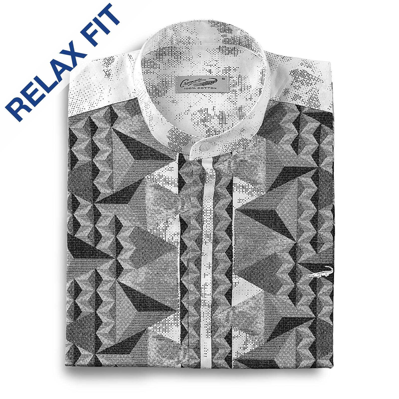 KOKO Cloud - Men Shirt Crocodile Kemeja KOKO Lengan Pendek - Relax Fit - KHUSUS PENJUALAN ONLINE