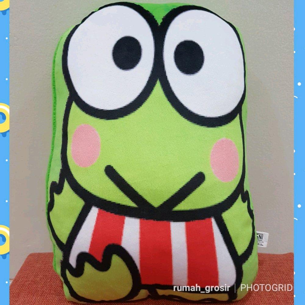 Bantal Boneka Keropi Keroppi