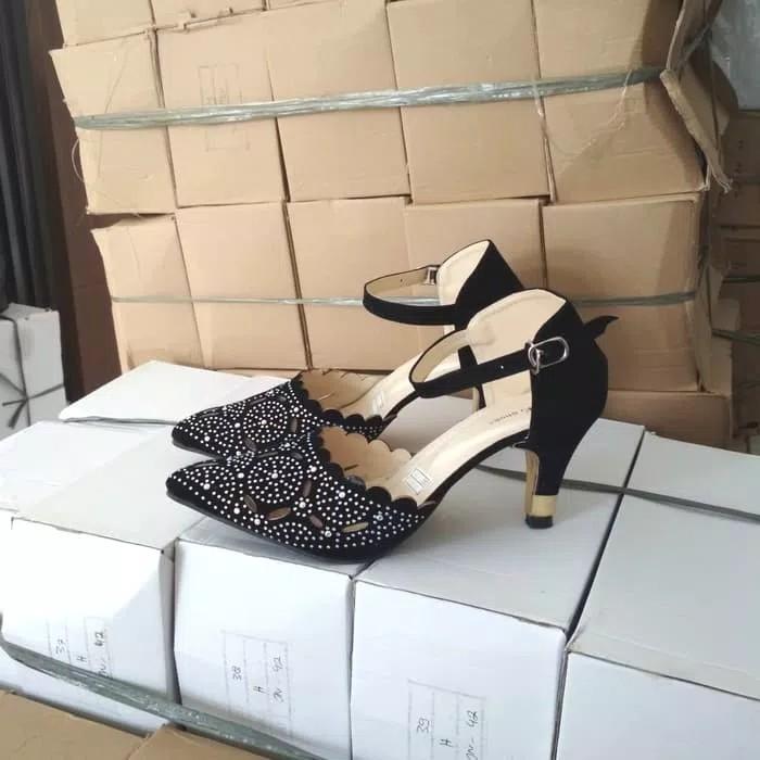 BISA BAYAR DI TEMPAT#High hells wanita terbaru tinggi 5cm zelfan shop