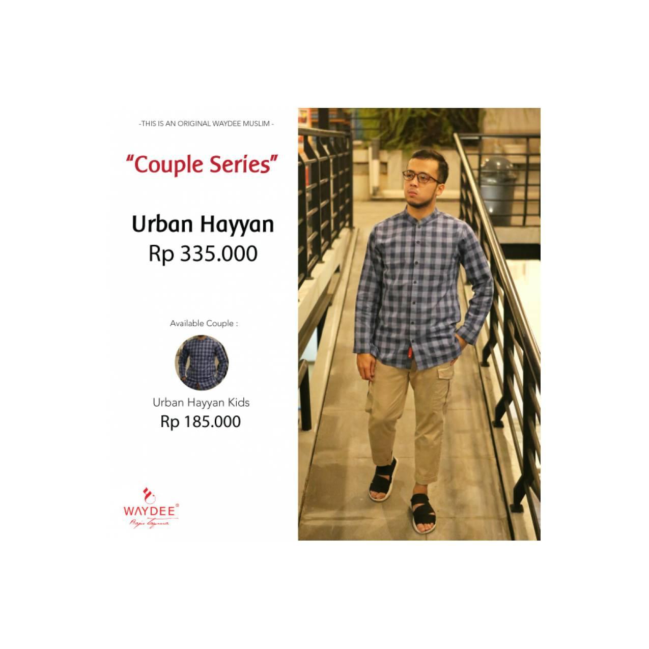 BAJU KOKO COUPLE LEBARAN AYAH ANAK WAYDEE URBAN HAYYAN