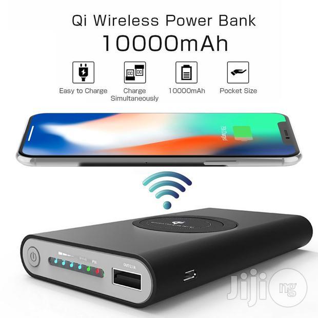 Power Bank Qi Wireless Charger 10000mAh